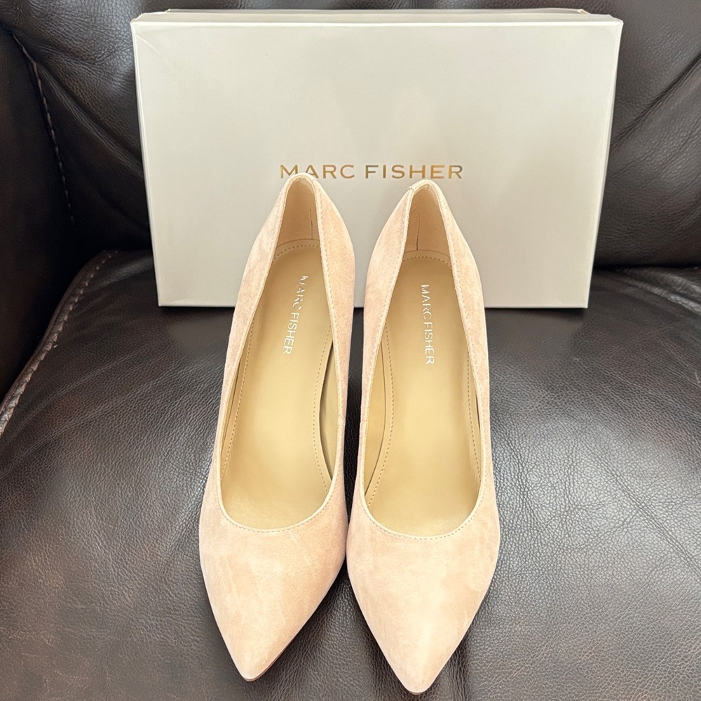 Marc Fisher Blush Pointed Heels